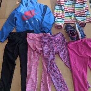 Girls 3T/4T Clothing Bundle + Sneakers